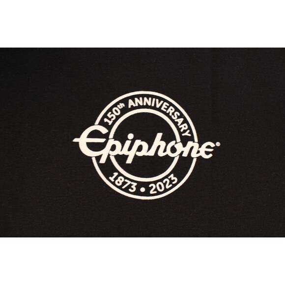 Gibson Epiphone 150th Anniversary Graphic Tee T-Shirt (M) Black Licensed NWOT - Picture 5 of 8